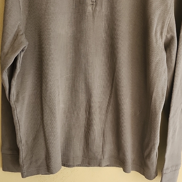 Old Navy Men's Zip-Up Taupe Sweater - Picture 5 of 6